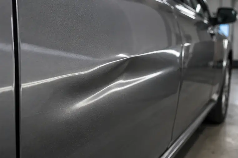 crease dents on automotive bodywork
